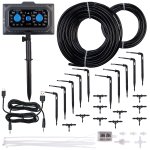 Royal Gardineer Solar-Bewässerungssystem BWC-635.solar für 15 Pflanzen, Pumpe für bis zu 45 l/Std.