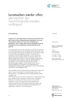 Pressemitteilung KunstWelten und Glanzlichter wieder geöffnet.pdf