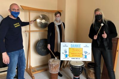 (von links nach rechts): Jerome Braun, Sarah Kittner, Maren Schmitt-Nolte