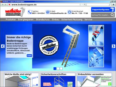 Bodentreppen.de Screenshot