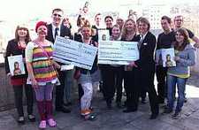 Spendenübergabe Würzburger März 2011