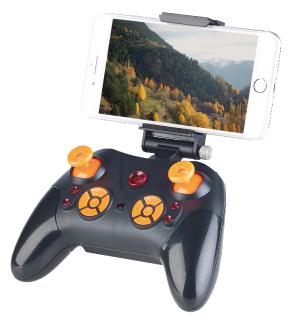 Simulus 2in1-Quadrocopter & Auto m. HD-Kamera, 2,4-GHz-Fernsteuerung, WLAN