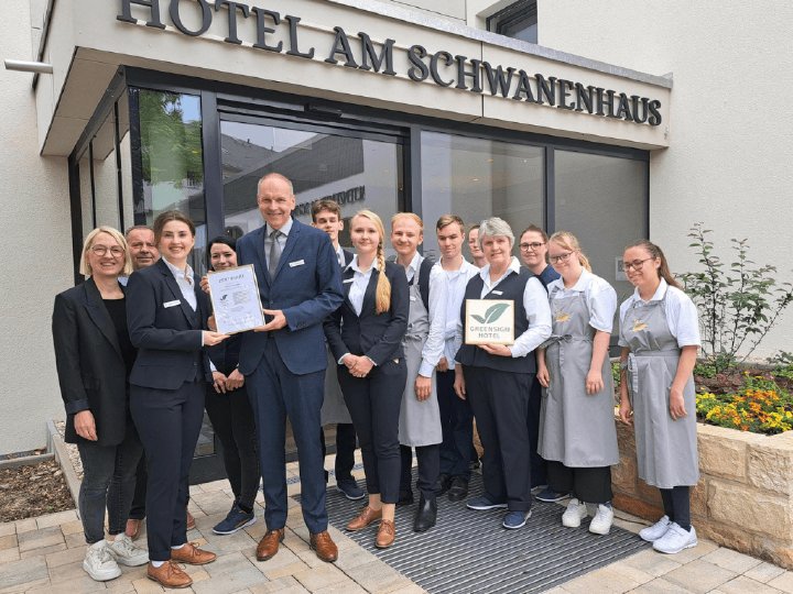 Nachhaltig & Inklusiv: Neues „Hotel am Schwanenhaus“ wird als GreenSign Hotel Level 4 ausgezeichnet