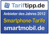 smartmobil.de – Anbieter des Jahres in der Kategorie Smartphone-Tarife