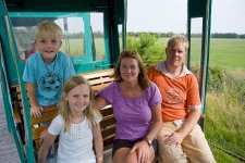 Familie in Moorbahn (Otten, SG Land Hadeln)