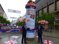 Eröffnung Open Air Galerie - Erbprinz Ernst August von Hannover und OB Schostok