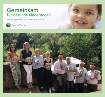 Gemeinsam für gesunde Kinderaugen - Mit der Spendenaktion von CooperVision®
