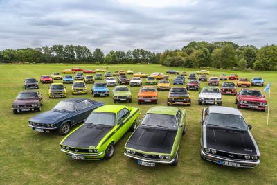 Wie vor 50 Jahren: Der Opel Manta feiert am Timmendorfer Strand