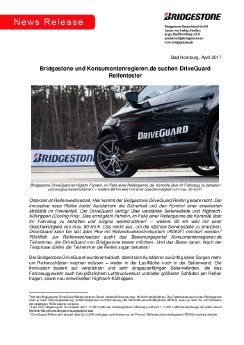 Bridgestone und Konsumentenregieren.de suchen DriveGuard Reifentester.pdf