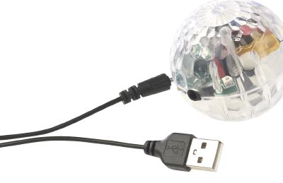 Simulus Selbstfliegender Hubschrauber-Ball mit bunter LED-Beleuchtung