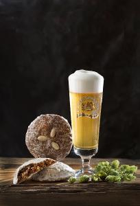 Bockbier glasierter Lebkuchen