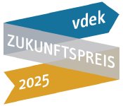 Logo des vdek-Zukunftspreises 2025