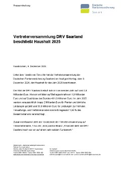 20241209_Vertreterversammlung DRV Saarland beschließt Haushalt 2025.pdf