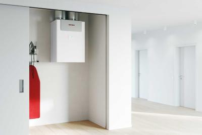 Gute Luft garantiert: beispielsweise mit dem zentralen Lüftungsgerät LWZ 180/280 von Stiebel Eltron