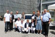 Drei Höchstleistungen sozialen Engagements auf einen Streich