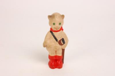 Spielzeugfigur "Gestiefelter Kater", um 1980. Foto: Stadtmuseum Dresden