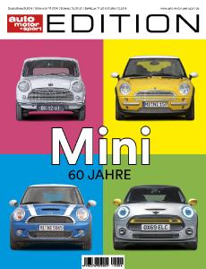 60 Jahre Mini: Neue Edition von AUTO MOTOR UND SPORT zum runden Geburtstag des revolutionären Kult-Autos