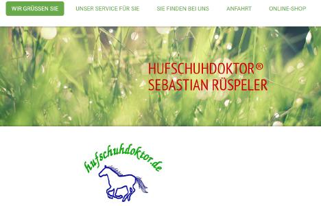 Der Hufschuhdoktor Sebastian Rüspeler