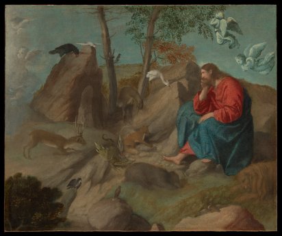 16. Alessandro Bonvicino detto il Moretto, Cristo fra gli animali, 1515-1517 ca., olio su tela,.jpg