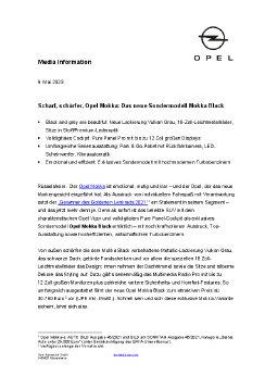 Scharf, schärfer, Opel Mokka_Das neue Sondermodell Mokka Black.pdf