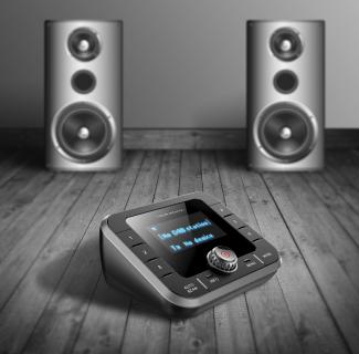 VR-Radio DAB+/FM-Tuner DOR-280.bt für Streaming an HiFi-Anlage & Lautsprecher, Bluetooth