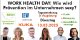 Tagesworkshop "Work-Health-Day" am 13. Mai in Augsburg zu den Themen Sucht, Bewegung und Gesundheitsvorsorge