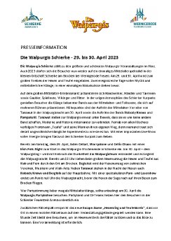 PRESSEINFORMATION - Die Walpurgis Schierke 2023.pdf
