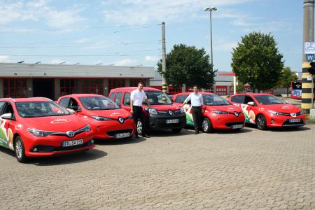 VAG E Autos (Quelle: VAG Freiburg)