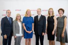 Preisträger und Laudatoren der AMSEL Stifung Preise