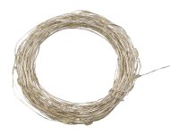 Luminea Home Control WLAN-Kupferdraht-Lichterkette mit 100 LEDs, 8 Modi, Timer, App, 10 m