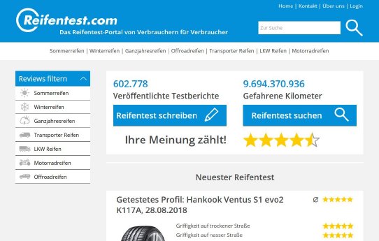 Reifentest.com in neuem Design.JPG