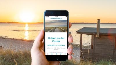 So sieht sie aus, die neue App Bild: www.ostsee-schlesiwg-holstein.de