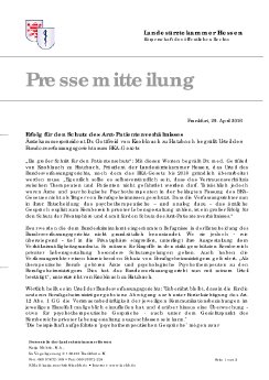 PM der LÄKH Erfolg für den Schutz des Arzt-Patientenverhältnisses.pdf
