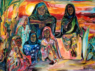 Bettina_Heinen-Ayech__1937_2020____Mädchen_am_Rande_der_Wüste_bei_Luxor_in_Ägypten__1962.png