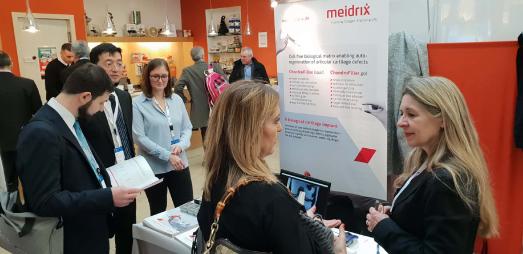 Meidrix Stand auf dem ICRS Focus Meeting – I am NOT Ready for Metal in Mailand
