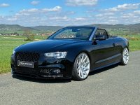 ndividuelles Audi A5 Cabriolet auf extrem konkaven Deville - Felgen