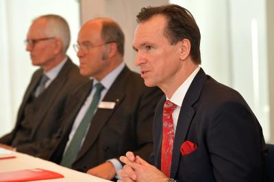 Vorstand der Sparkasse Bremen bei der BPK zum Jahresergebnis 2017