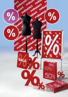 Sale-Helfer. (c) www.dekowoerner.de
