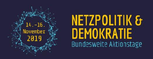 Bundesweite Aktionstage "Netzpolitik & Demokratie": Veranstaltungen in Baden-Württemberg