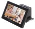 Somikon Stand-Alone-Dia- & Negativscanner SD-1100, 17,8 cm/7"-IPS-Display, 25 MP, HDMI