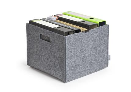 PICK UP Filz-Trageboxen von greybax - hin und weg auf formschöne Art