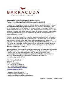 Pressemitteilung Barracuda Racing Wheels - Ultralight Project 3.0 Peugeot 5008 DE.pdf