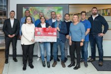 Spendenübergabe in der Kinderklinikр Bildquelle: Marco Rösch, Städtisches Klinikum Karlsruhe