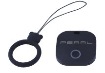 PEARL 4in1-Mini-Schlüsselfinder mit Bluetooth, App & GPS-Ortung, 80 dB