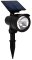 Lunartec Smarter Solar-LED-Spot LS-50.solar mit RGB-CCT, 50 lm, 1 Watt, Bluetooth, App, IP44