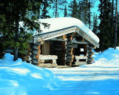 Blockhaus in finnisch Lappland!
(c) fintouring