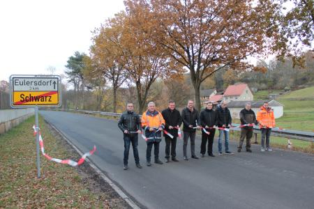 Freie Fahrt zwischen Eulersdorf und Schwarz