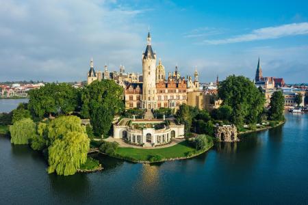Das Schweriner Schloss, Foto: TMV/Gänsicke