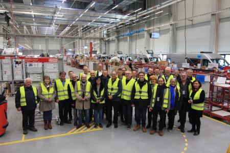 Mittelstandsunion besucht Dethleffs