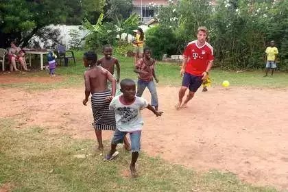 Fußball_Freiwilligenarbeit_Ghana
